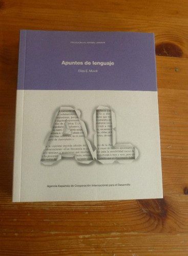 Portada del libro de Apuntes de lenguaje