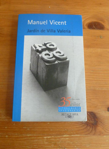 Portada del libro de JARDIN DE VILLA VALERIA - 35 ANV.
