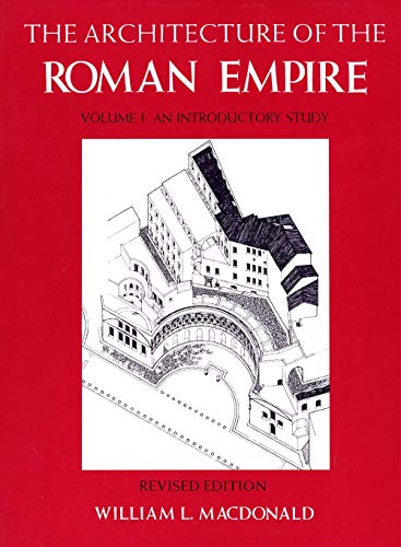 Portada del libro de ARCHITECTURE OF THE ROMAN EMPIRE. VOL I