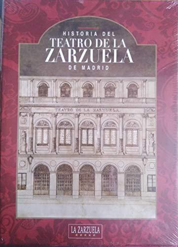 Portada del libro de Historia del Teatro de la Zarzuela de Madrid