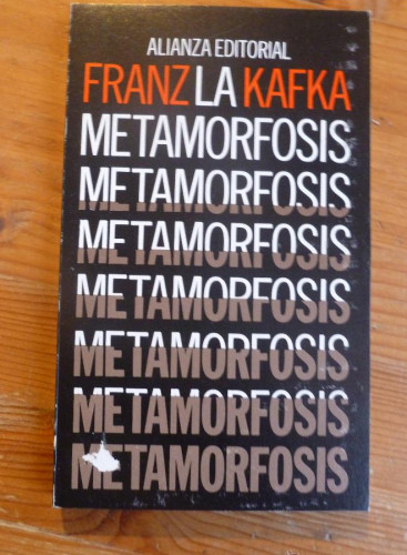 Portada del libro de LS METAMORFOSIS.FRANZ KAFKA. ALIANZA ED.  142pp