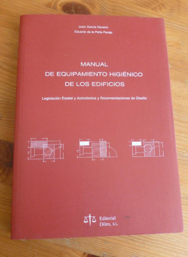 Portada del libro de MANUAL DE EQUIPAMIENTO HIGIENICO DE LOS EDIFICIOS