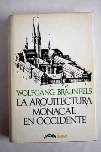 Portada del libro de Arquitectura monacal en Occidente