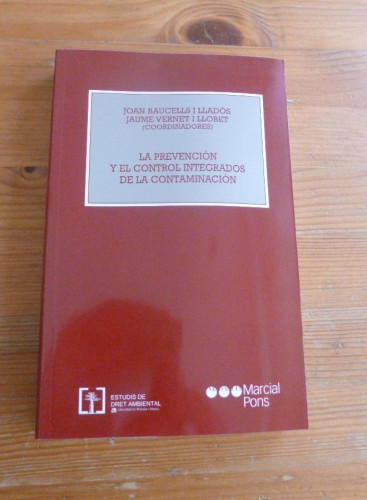 Portada del libro de La Prevencion Y El Control Integrados De La Contaminacion