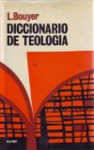 Portada del libro de Diccionario de teología