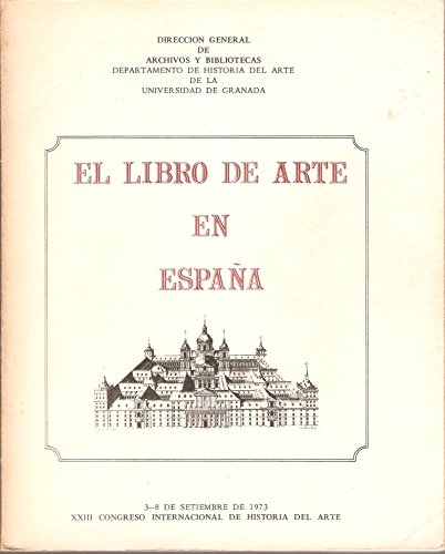 Portada del libro de El libro de arte en España