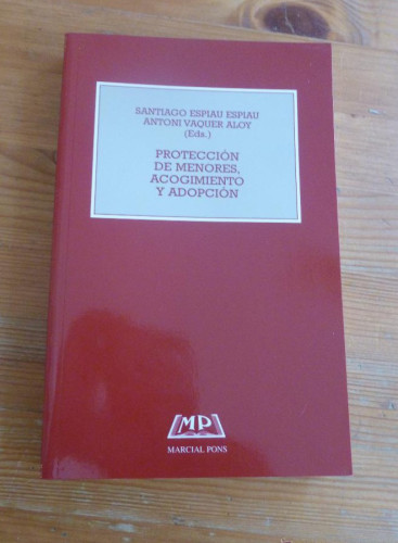Portada del libro de PROTECCION DE MENORES, ACOGIMIENTO Y ADOPCION