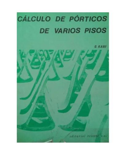 Portada del libro de Calculo de pórticos de varios pisos