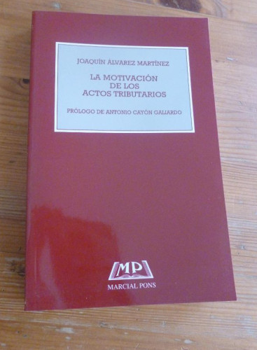 Portada del libro de La motivacion de los actos tributarios
