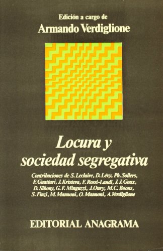 Portada del libro de Locura y sociedad segregativa