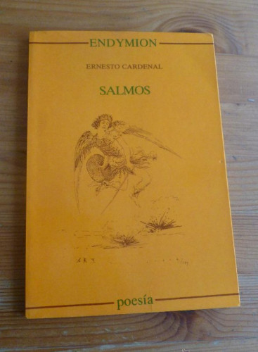 Portada del libro de SALMOS. ERNESTO CARDENAL. ENDYMION. 1990