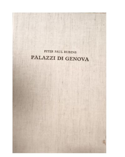 Portada del libro de Palazzi di Genova