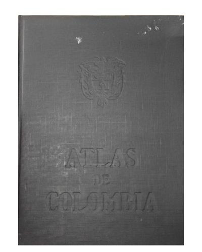 Portada del libro de Atlas de Colombia 