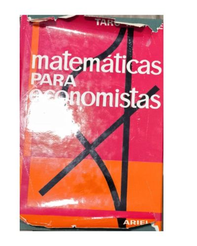 Portada del libro de MATEMATICAS PARA ECONOMISTAS
