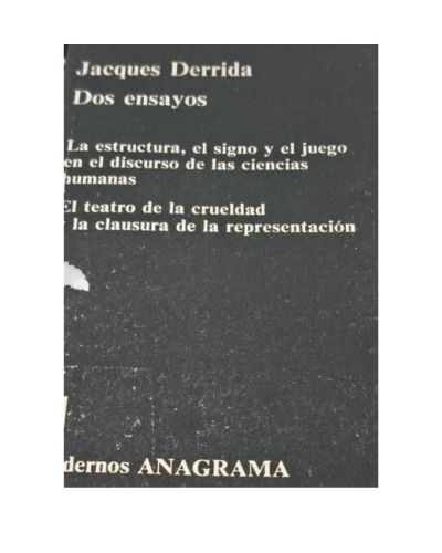 Portada del libro de Dos ensayos