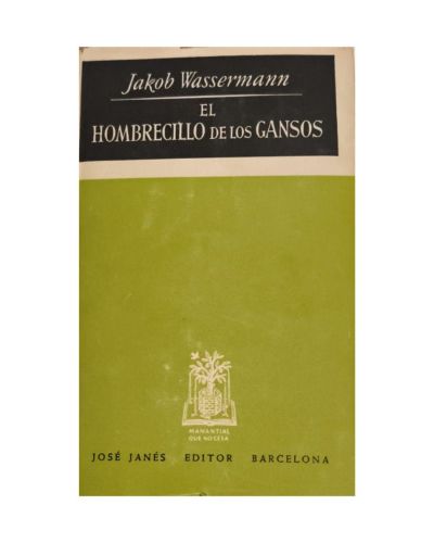 Portada del libro de El hombrecillo de los gansos