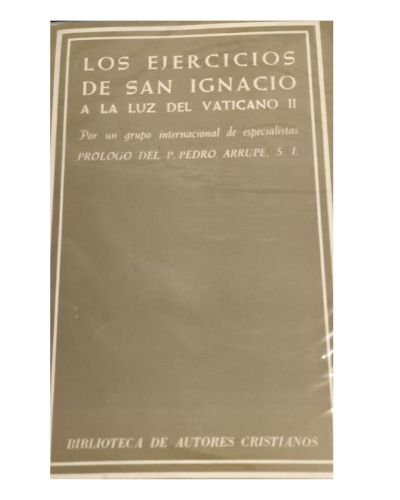 Portada del libro de Ejercicios Espirituales De San Ignacio A La Luz Del Vaticano