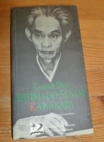 Portada del libro de Estimado señor Kawabata (Memorias del Mediterráneo)