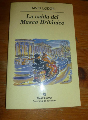 Portada del libro de LA CAIDA DEL IMPERIO BRITANICO. DAVID LODGE. ANAGRAMA. 2000 189 pp