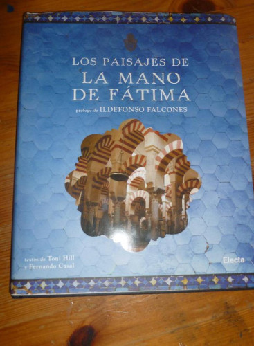 Portada del libro de Paisajes de la mano de fatima, los