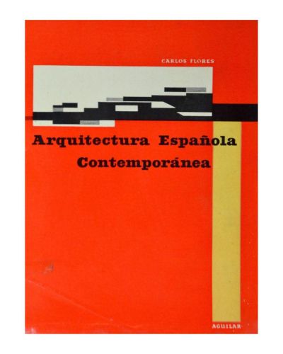 Portada del libro de Arquitectura española contemporanea