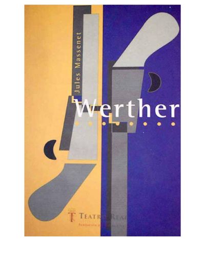 Portada del libro de Werther: drama lírico en cuatro actos