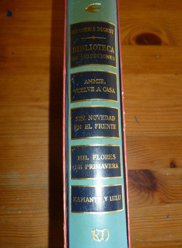 Portada del libro de BARBARA MICHAELS, MARIA REMARQUE,JOHN BALL.ISAAK DINESEN. READER'S DIGEST 1969 496 pp
