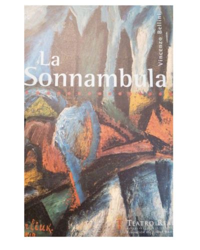 Portada del libro de Programa la sonnambula. Teatro Real.