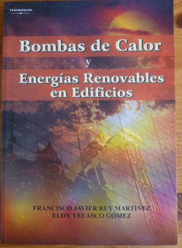 Portada del libro de Bombas de calor y energías renovables en edificios