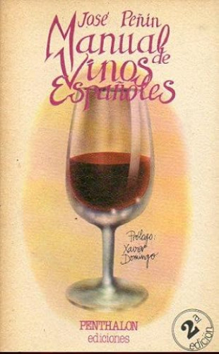 Portada del libro de Manual de vinos españoles