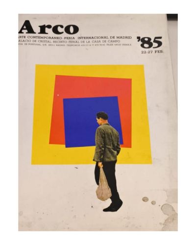 Portada del libro de ARCO 85 , ARTE CONTEMPORANEO, CATALOGO, 1985