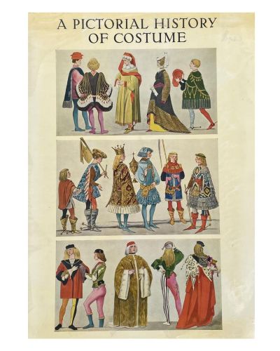 Portada del libro de A Pictorial History of Costume : A Survey of Costume of All Periods and Peoples from Antiquity to Modern...