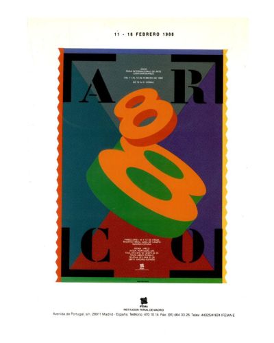 Portada del libro de ARCO'88 : Feria Internacional de Arte Contemporáneo = International Contemporary Art Fair 