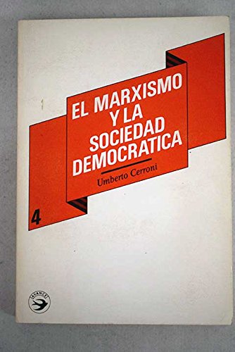 Portada del libro de El Marxismo y la sociedad democrática