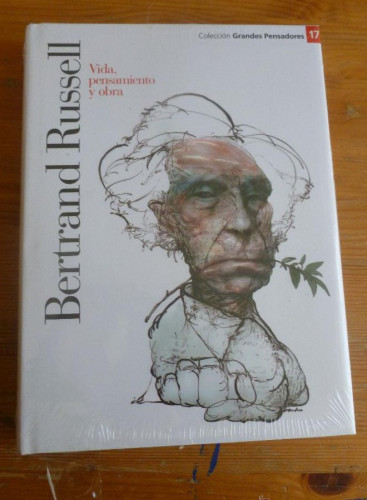 Portada del libro de BERTRAND RUSSELL. VIDA, PENSAMIENTO Y OBRA. EL MUNDO. PLANETA. PRECINTADO.