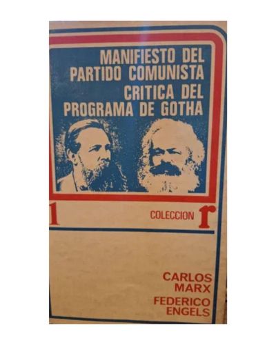 Portada del libro de Manifiesto Del Partido Comunista - Programa De Gotha 
