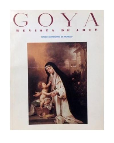 Portada del libro de GOYA REVISTA DE ARTE 169-70-71
