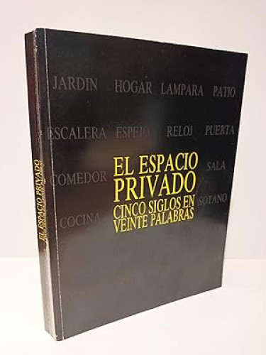 Portada del libro de El espacio privado