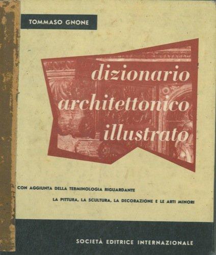 Portada del libro de Dizionario architettonico illustrato.