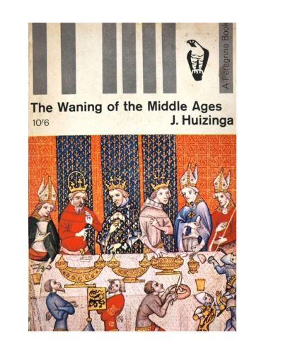Portada del libro de The waning of the middle ages.