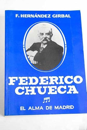 Portada del libro de Federico Chueca