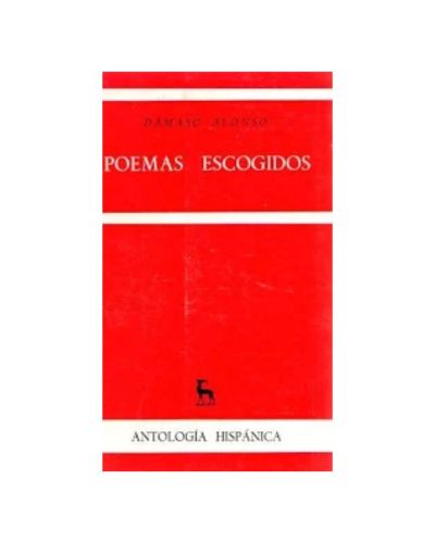 Portada del libro de Poemas escogidos. ALONSO, Dámaso