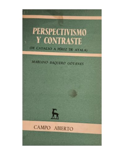 Portada del libro de PERSPECTIVISMO Y CONTRASTE