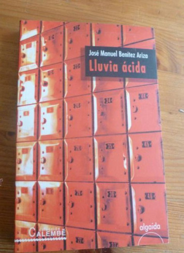 Portada del libro de Lluvia ácida (Algaida Literaria - Calembé)