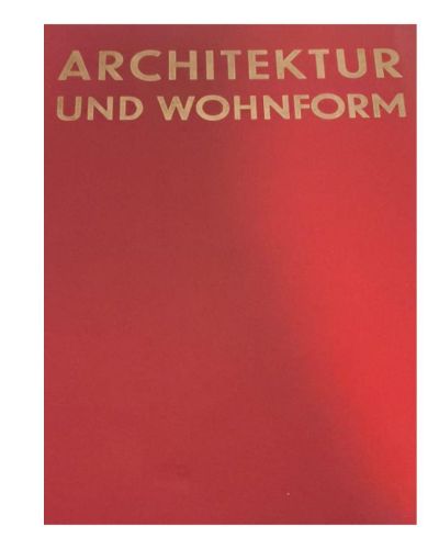 Portada del libro de Architektur und Wohnform. Innen-Dekoration. 60