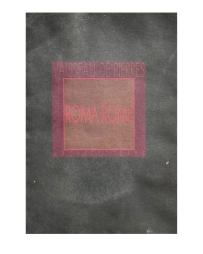 Portada del libro de Vaisseau de Pierres 1: Roma Rome Architectures