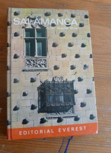 Portada del libro de SALAMANCA. JULIAN ALVAREZ VILLAR. ED. EVEREST1975 188pp