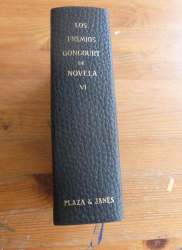 Portada del libro de LOS PREMIOS CONCOURT DE NOVELA.VOL VI.1969 1976 pp VER LISTADO AUTORES. NUEVO