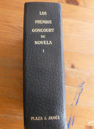 Portada del libro de LOS PREMIOS CONCOURT DE NOVELA.VOL I.1969 1976 pp VER LISTADO AUTORES.