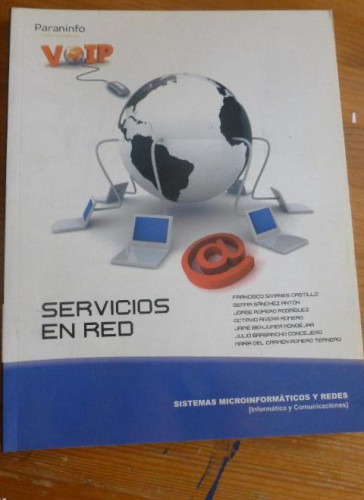 Portada del libro de SERVICIOS EN RED. VARIOS AUTORES. PARANINFO. 2010 239pp